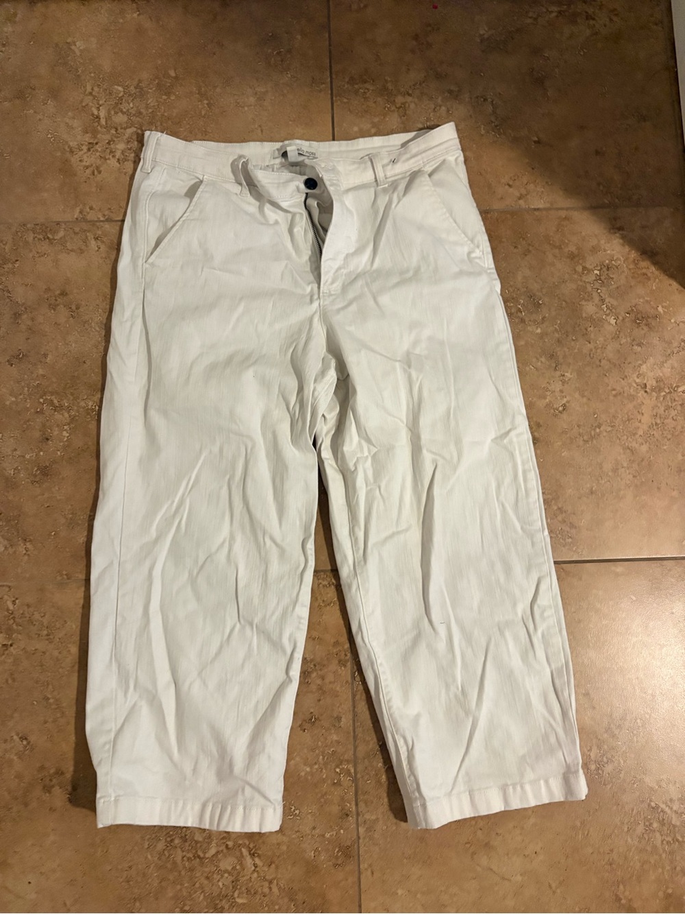 Ella Moss White Women's Chino Pants